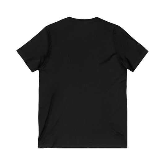 Love V-Neck Tee for All Occasions, Inspirational T-Shirt, Faith-Based Apparel, Motivational Gift, Short Sleeve Top